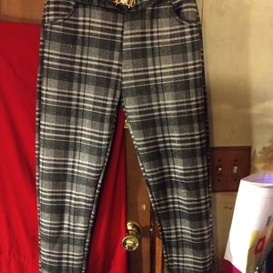 Ladies stretch metallic Pants,, sz. 11